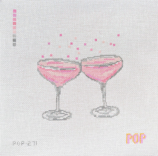 Champagne Cheers Canvas