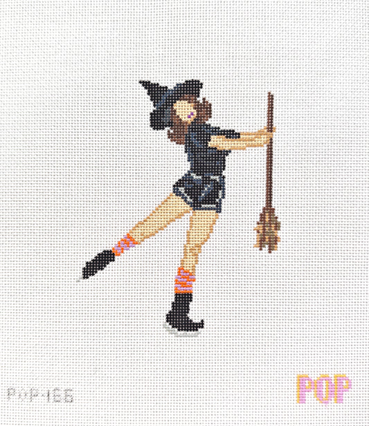 Ice Skating Witch
