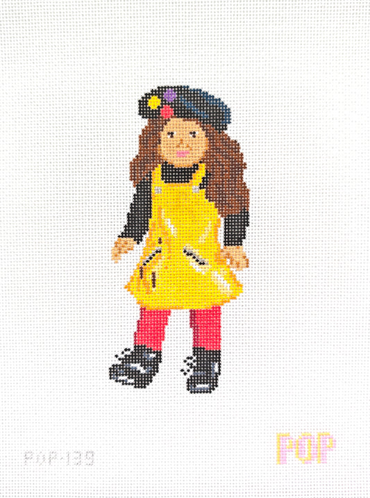 Vinyl 90s Doll - Yellow