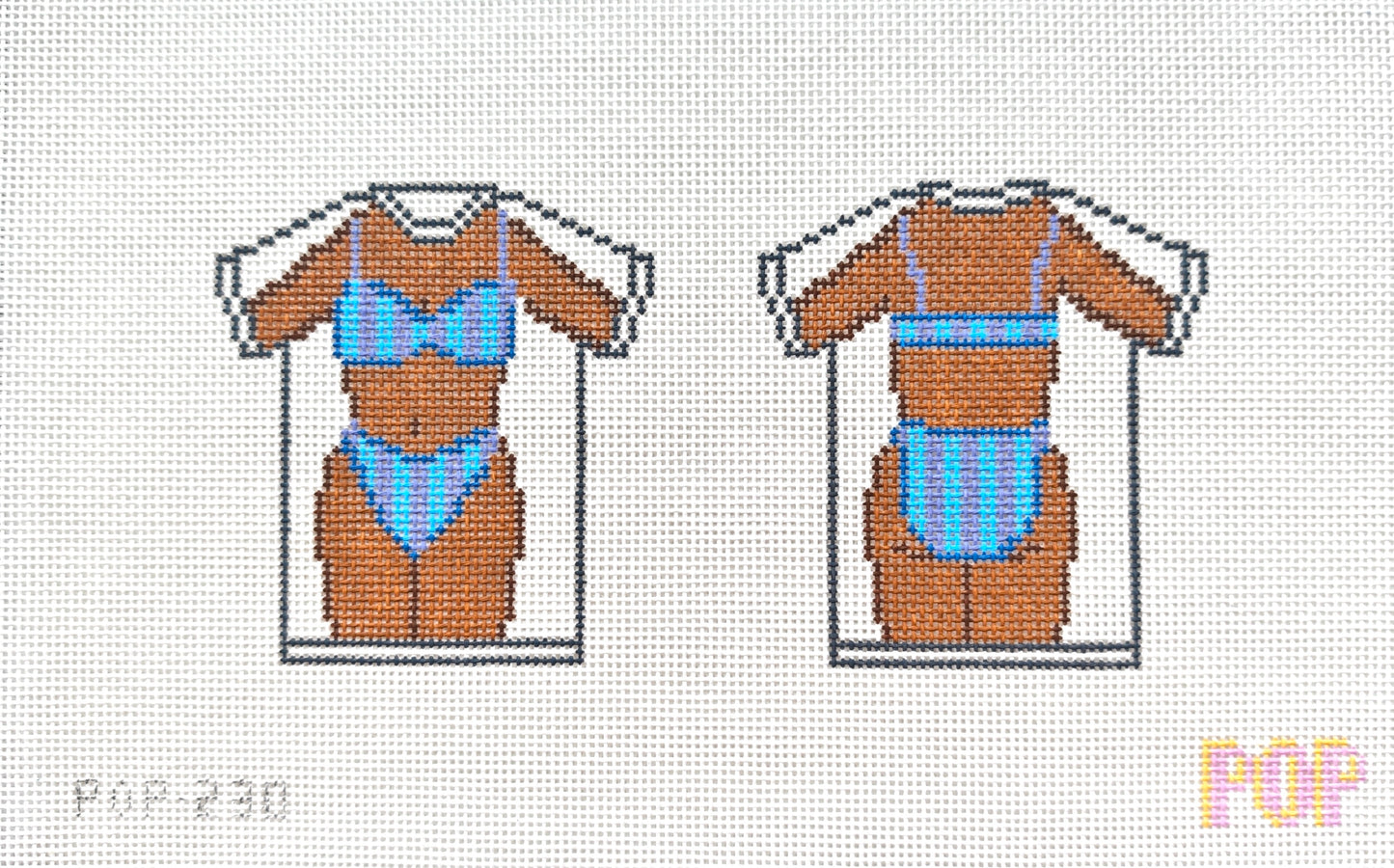 Bikini Tee Canvas - Stripes