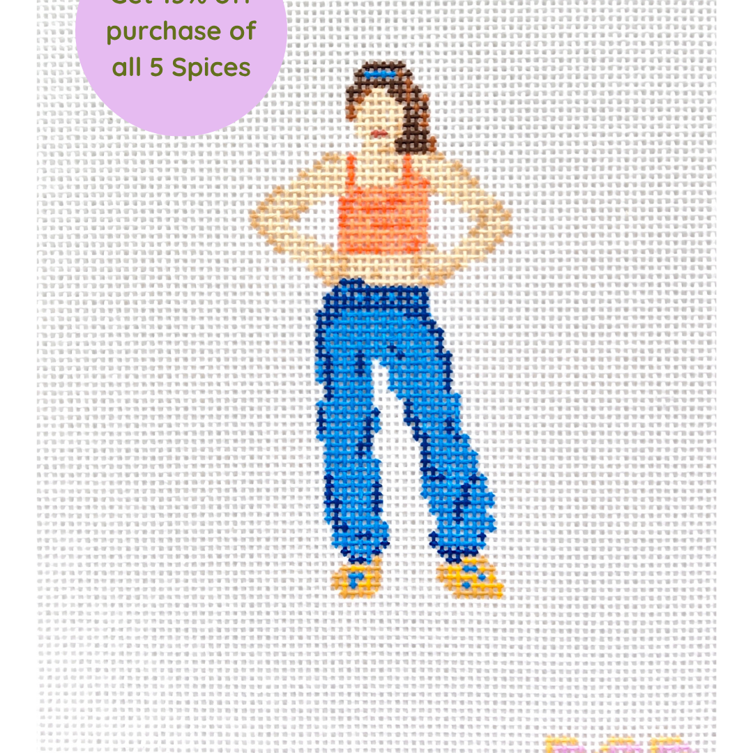 Sporty Needlepoint Canvas