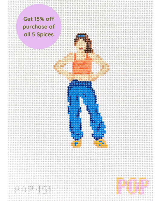 Sporty Needlepoint Canvas