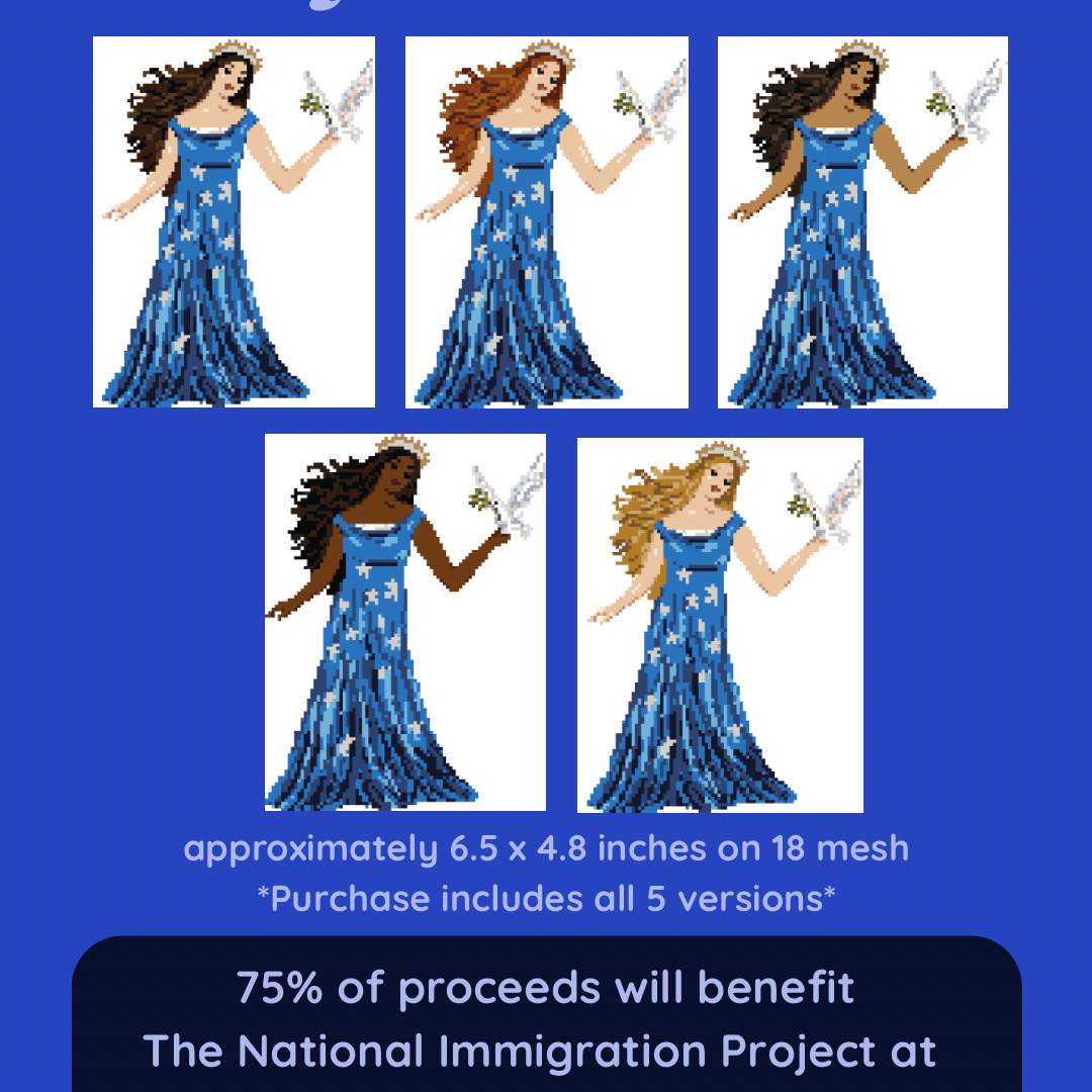 Lady Peace Chart Set - Digital Download - 75% donated