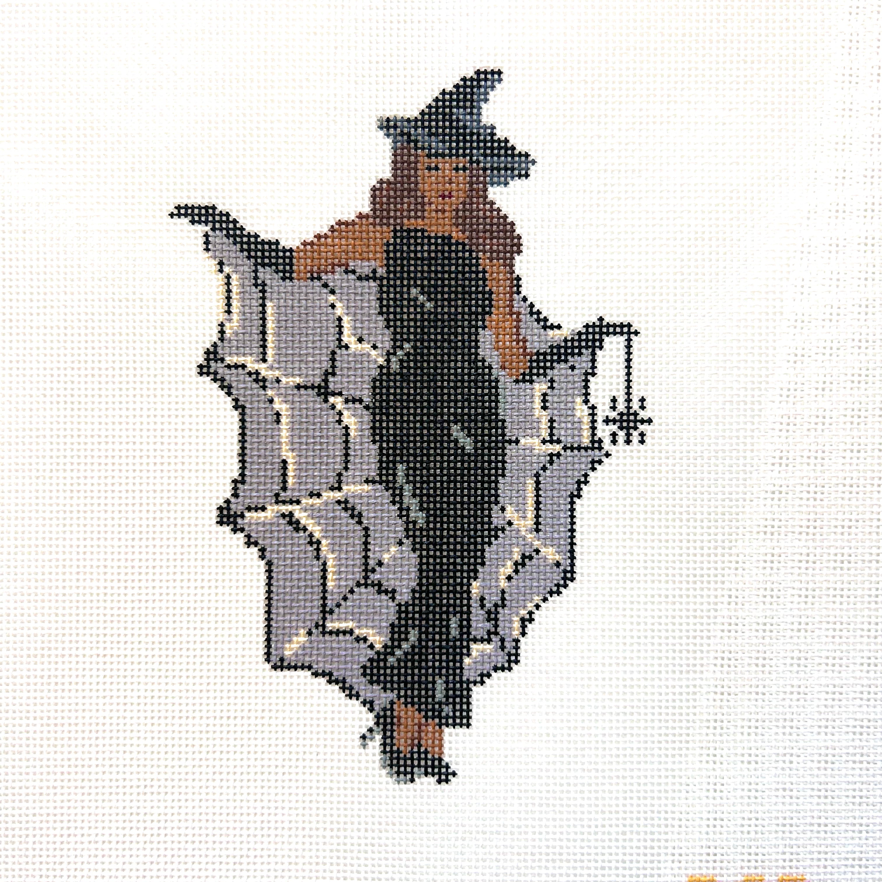 Spider Web Woman - Brown Hair
