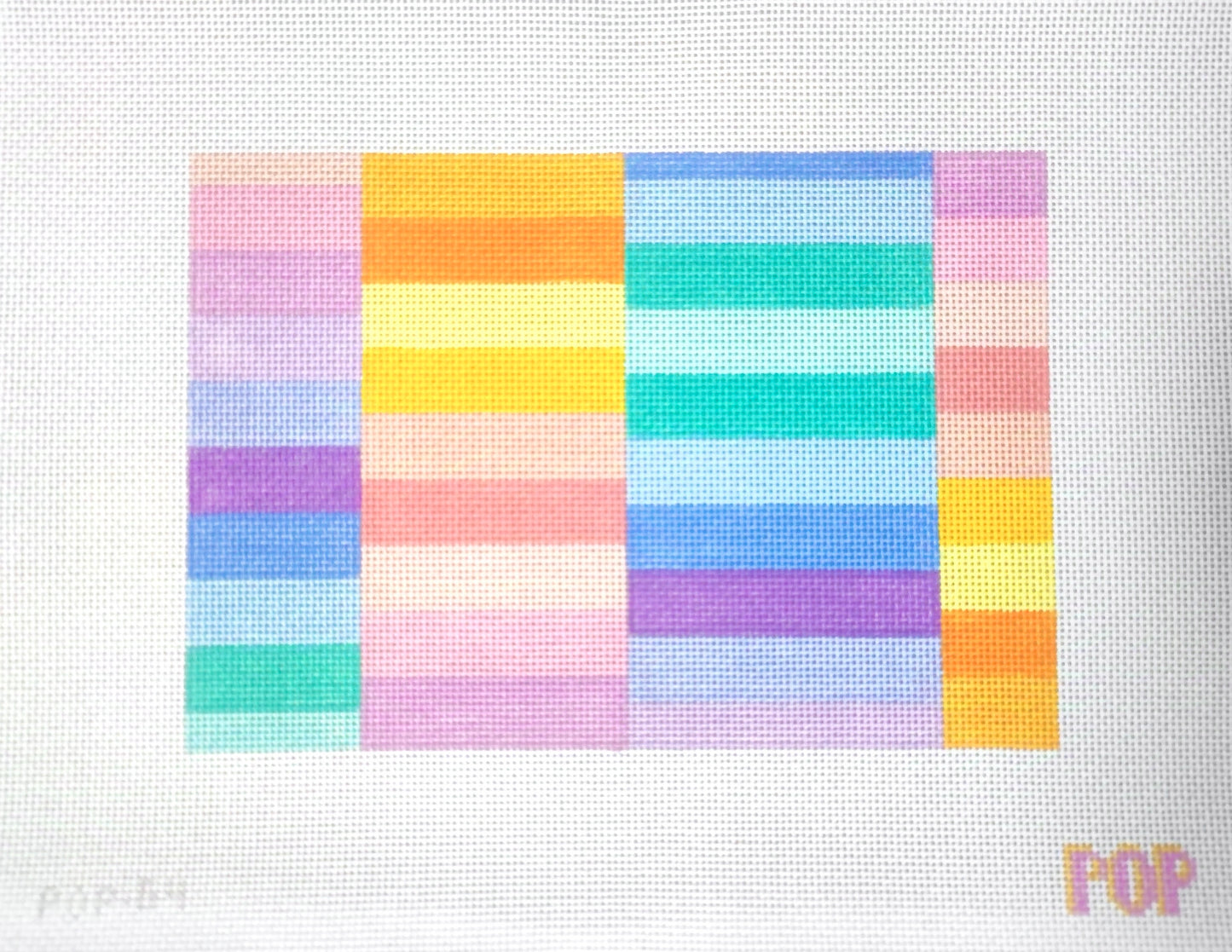 Sunset Stripes Canvas