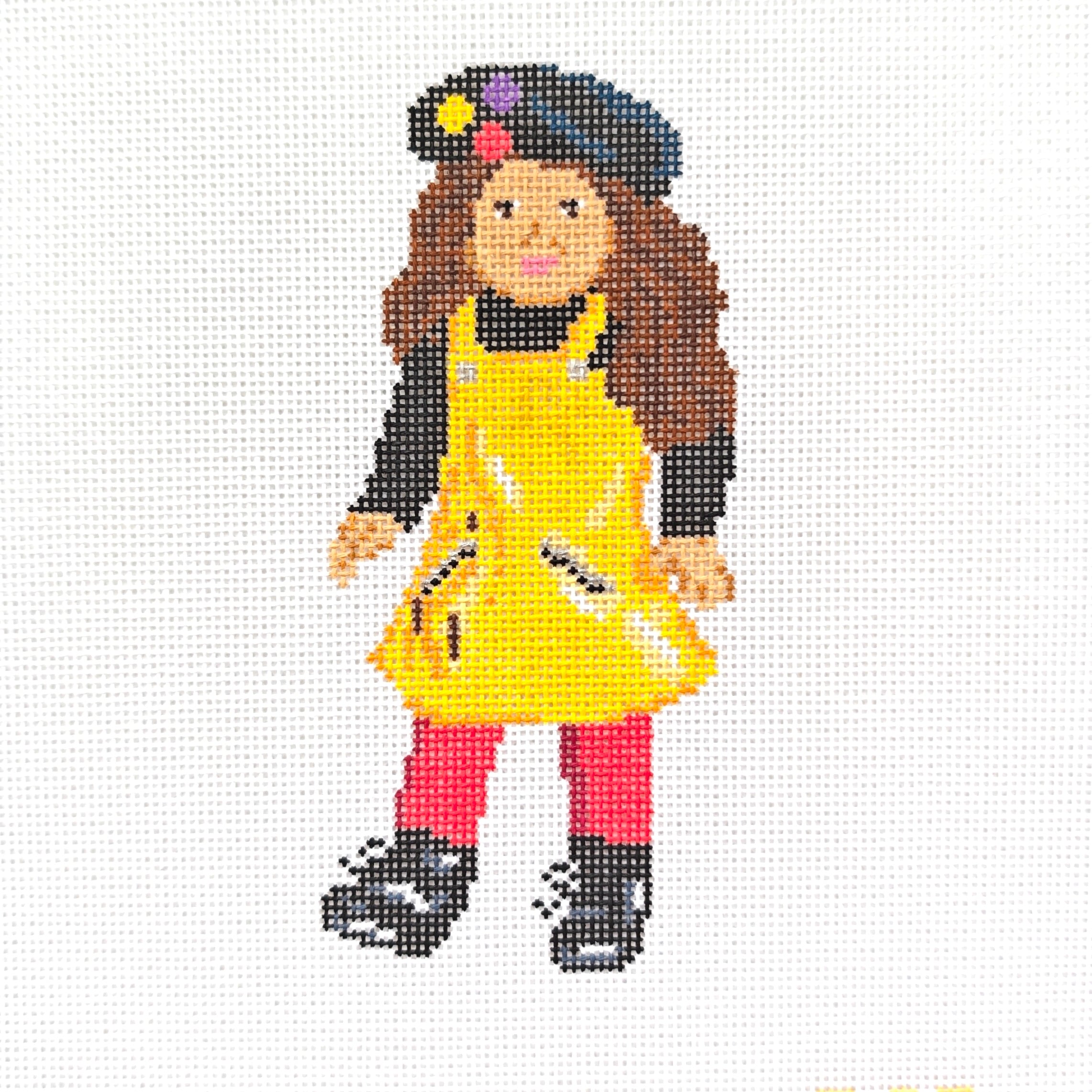 Vinyl 90s Doll - Yellow