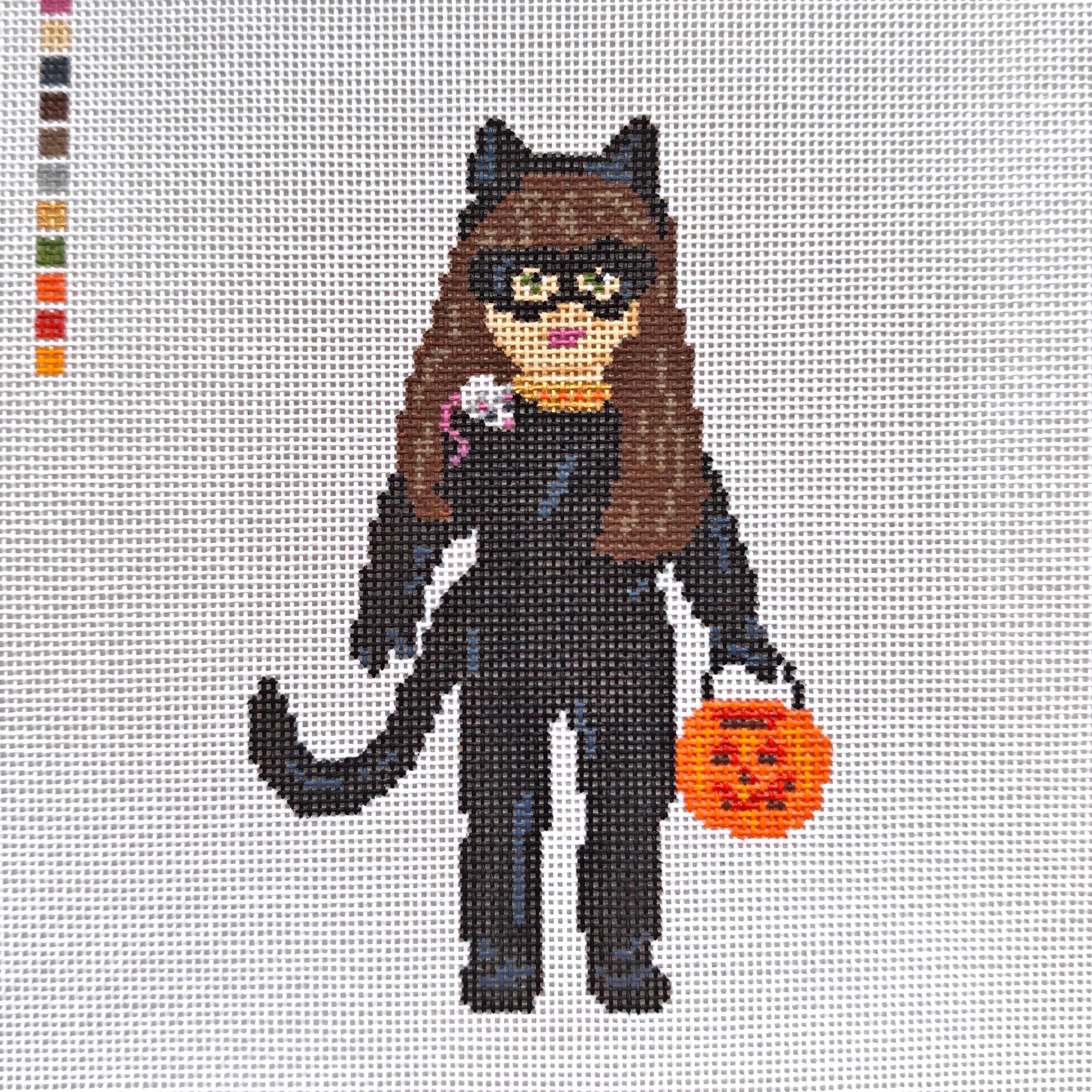 Halloween Nostalgic Doll Canvas