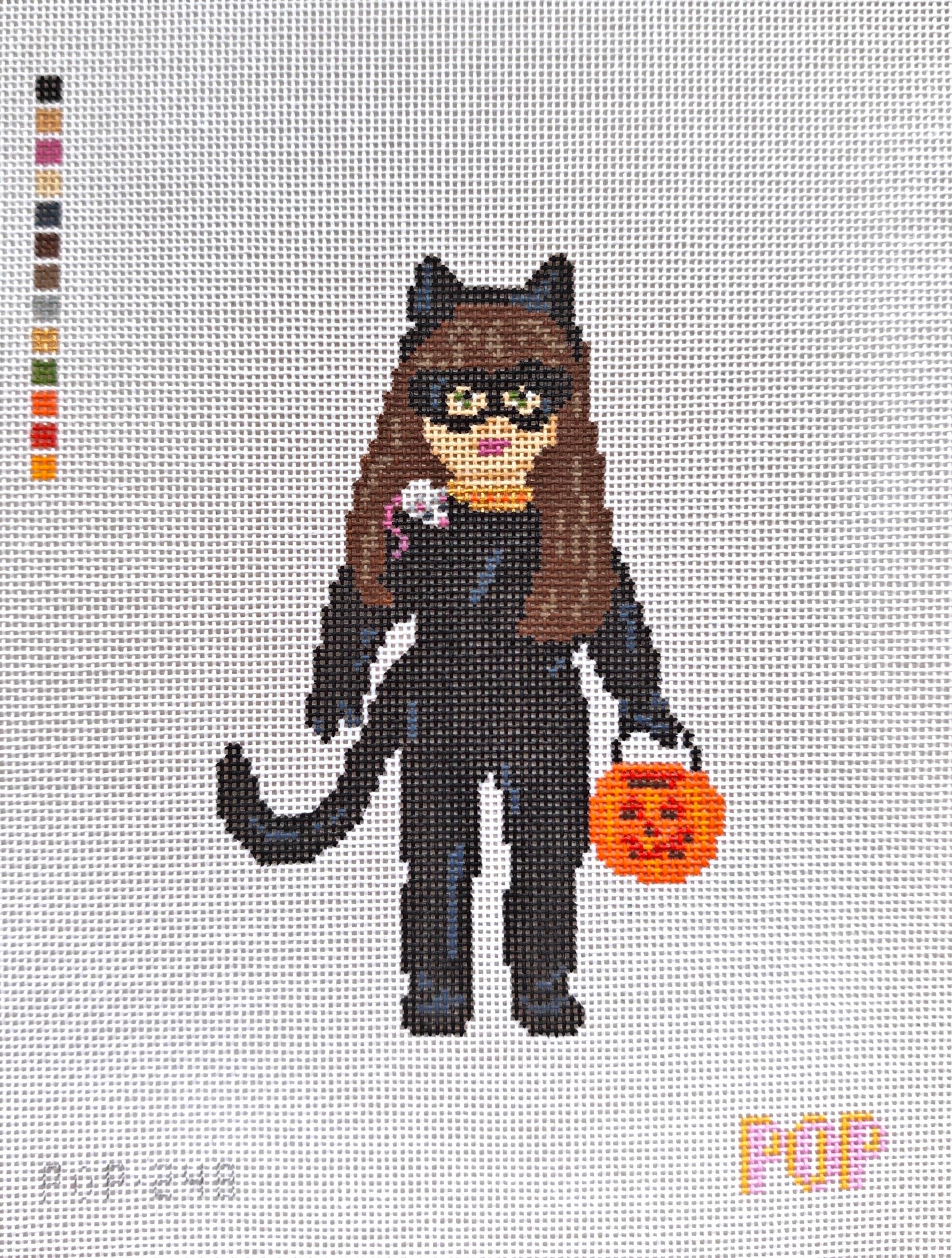 Halloween Nostalgic Doll Canvas