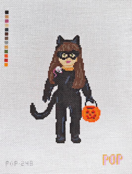 Halloween Nostalgic Doll Canvas