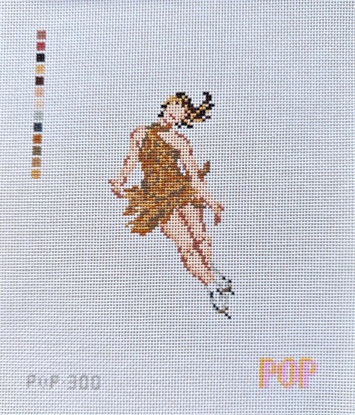 Golden Alysa Needlepoint Canvas