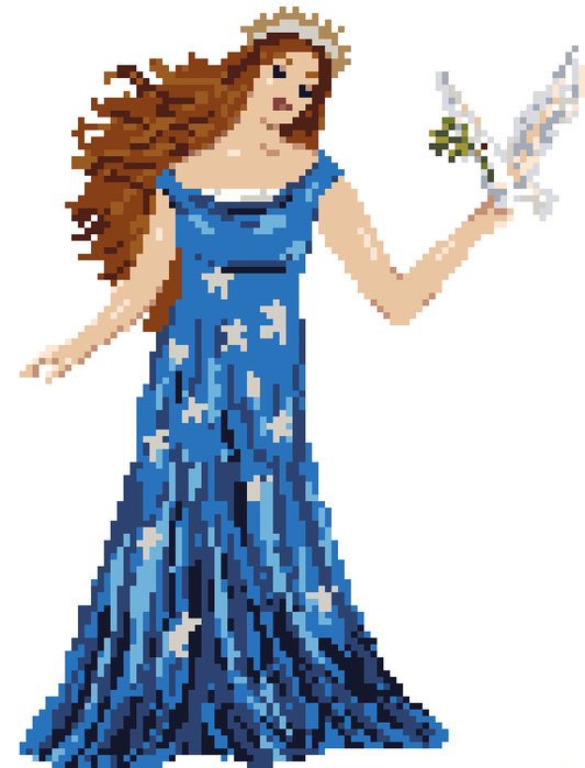 Lady Peace Chart Set - Digital Download - 75% donated