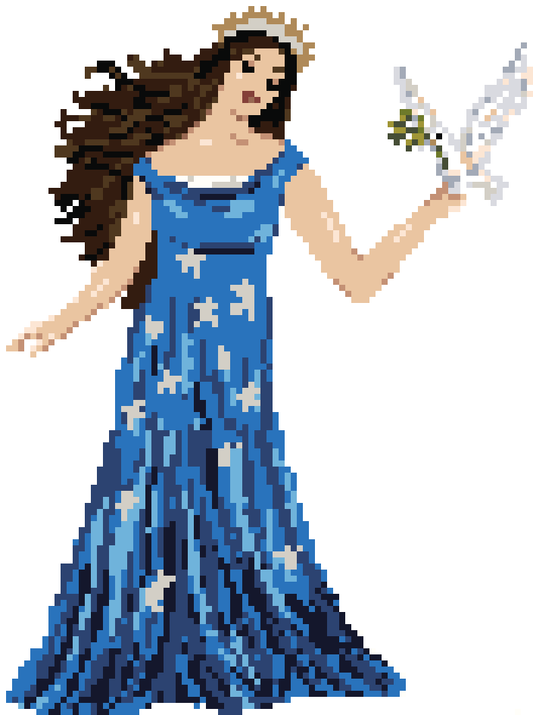 *PREORDER* Lady Peace Small Canvas - 50% of proceeds donated