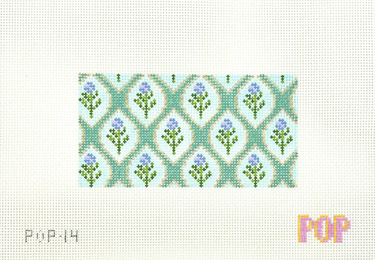 Green Floral 3x6