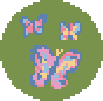Chart for Charity: Dolly's Butterflies Chart *Digital Download ONLY*