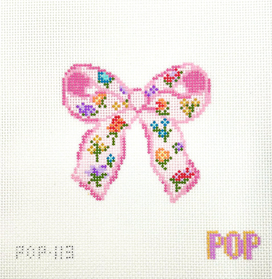 Floral Bow - Pink