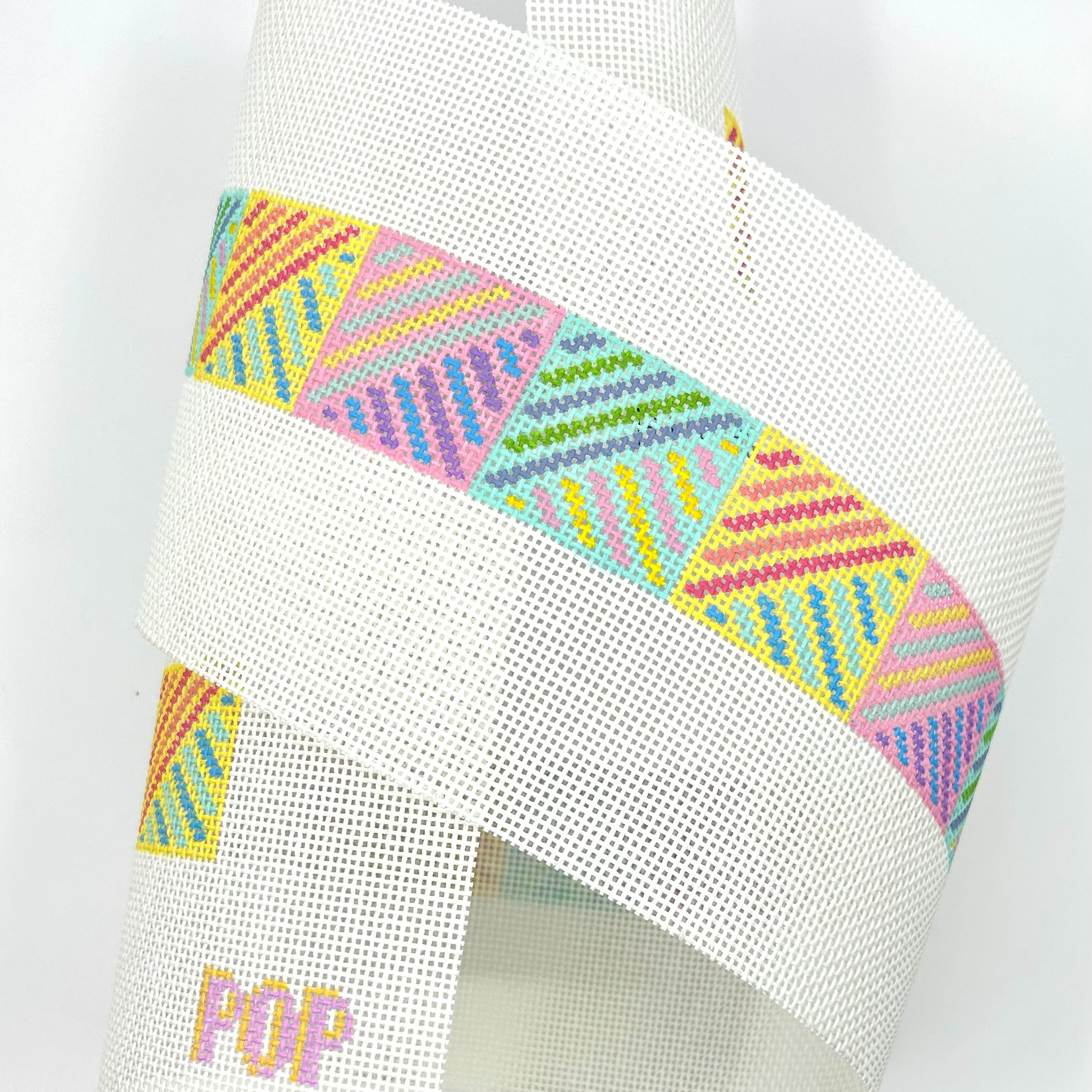 Quilted Diagonals Bag Strap
